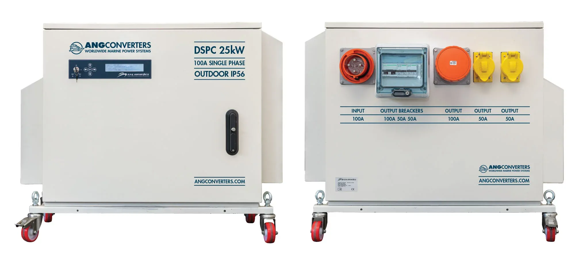 single phase outdoor shore power frequency converter